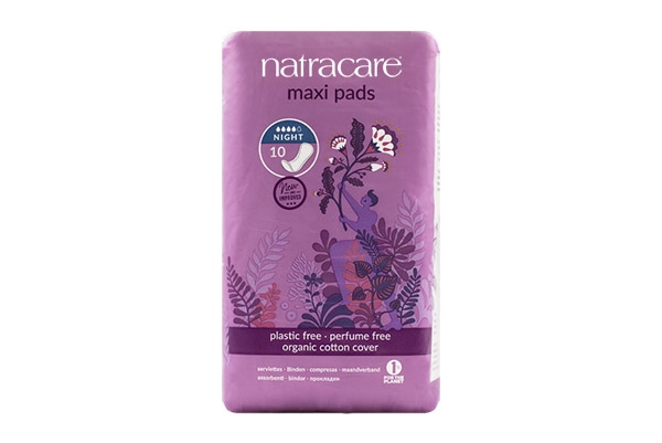 Absorbante maxi lungi fara aripioare de noapte (4 picaturi)