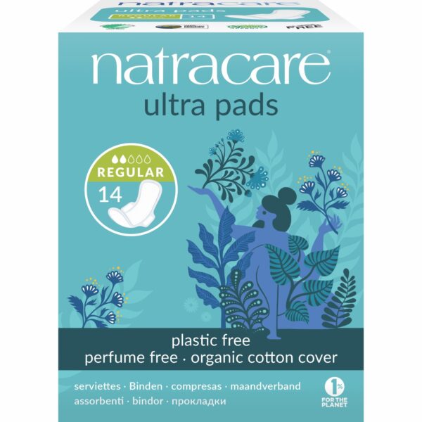 Absorbante normal cu aripioare cu strat de bumbac organic