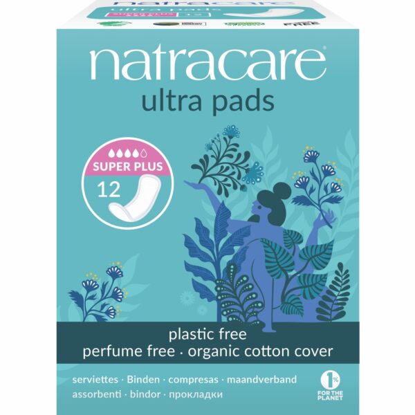 Absorbante super plus cu strat de bumbac organic