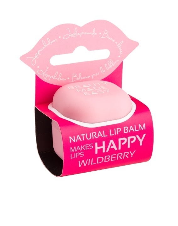 Balsam natural de buze cu fructe de padure