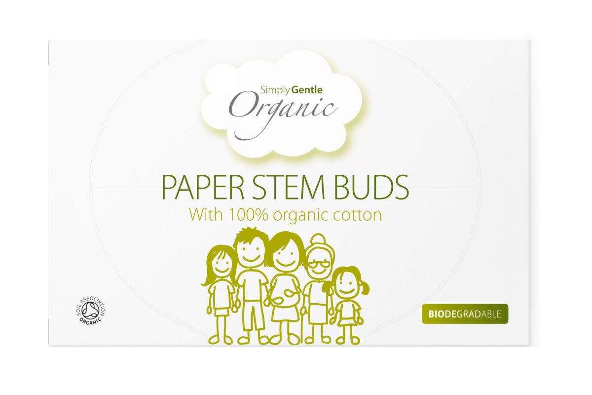 Betisoare urechi din bumbac organic Betisoare urechi din bumbac organic