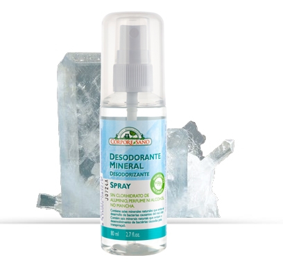 Deodorant mineral spray cu alaun