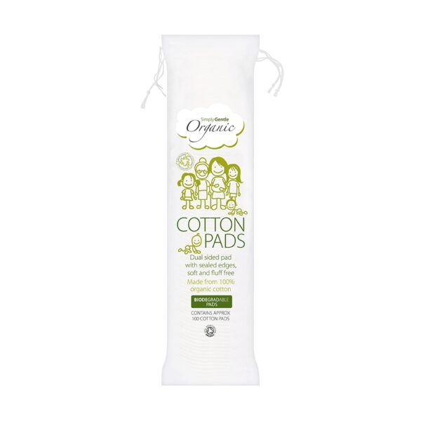 Dischete demachiante din bumbac organic