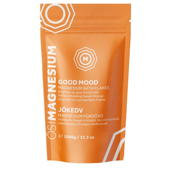 Fulgi de baie Good Mood cu magneziu si mandarina