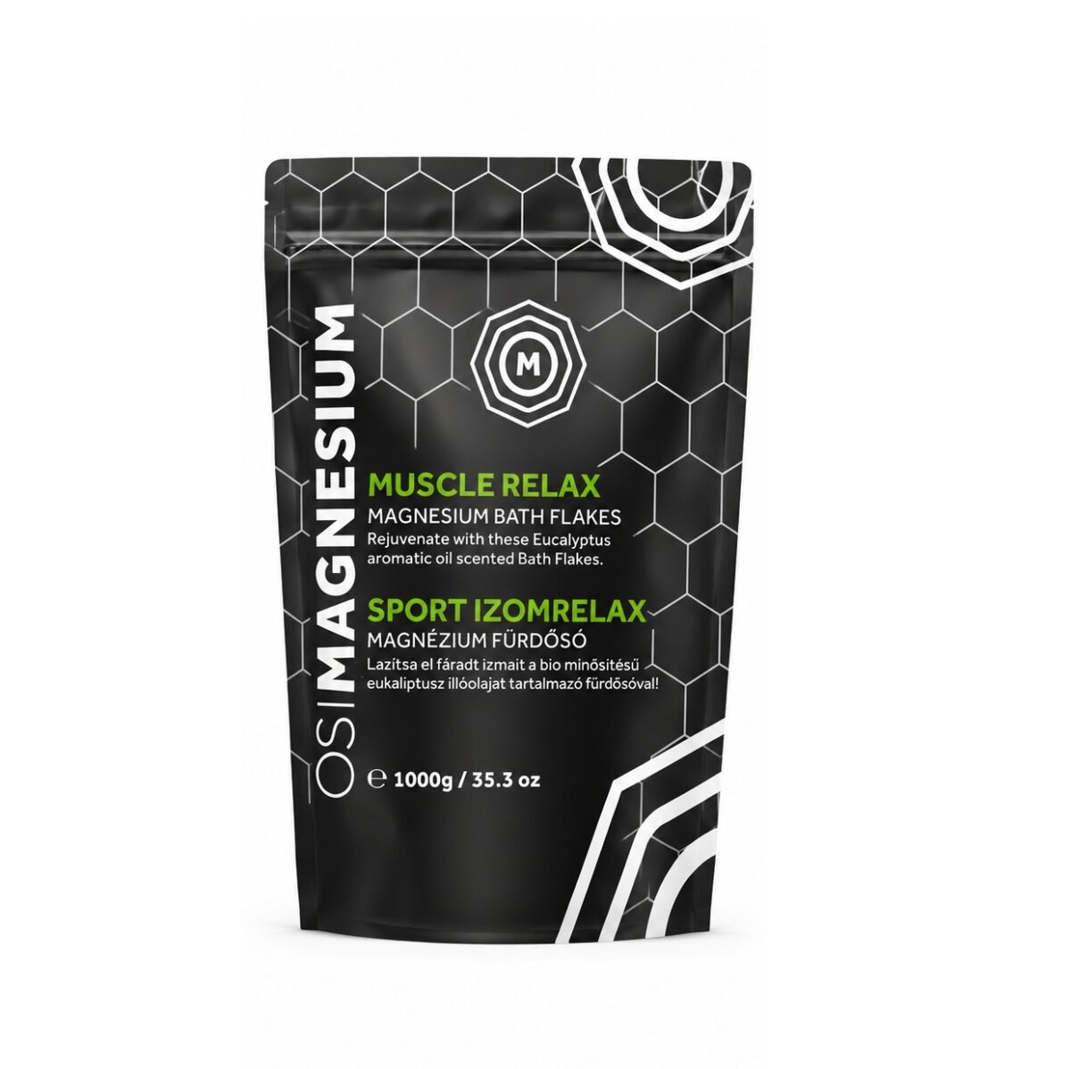 Fulgi de baie Muscle Relax cu magneziu si eucalipt