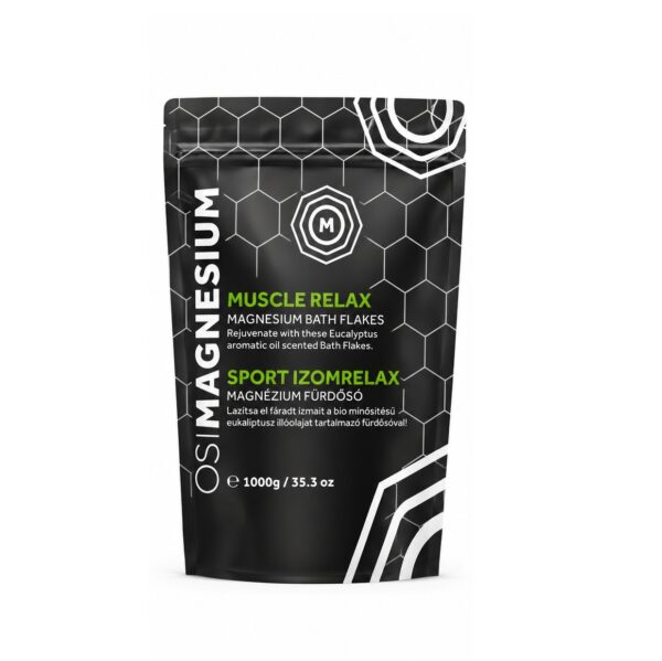 Fulgi de baie Muscle Relax cu magneziu si eucalipt