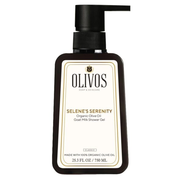 Gel de dus Selene's Serenity cu ulei de masline si lapte de capra