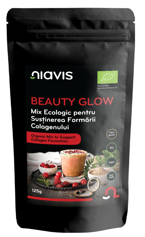 BEAUTY GLOW - Mix Ecologic pentru Sustinerea Formarii Colagenului 125g