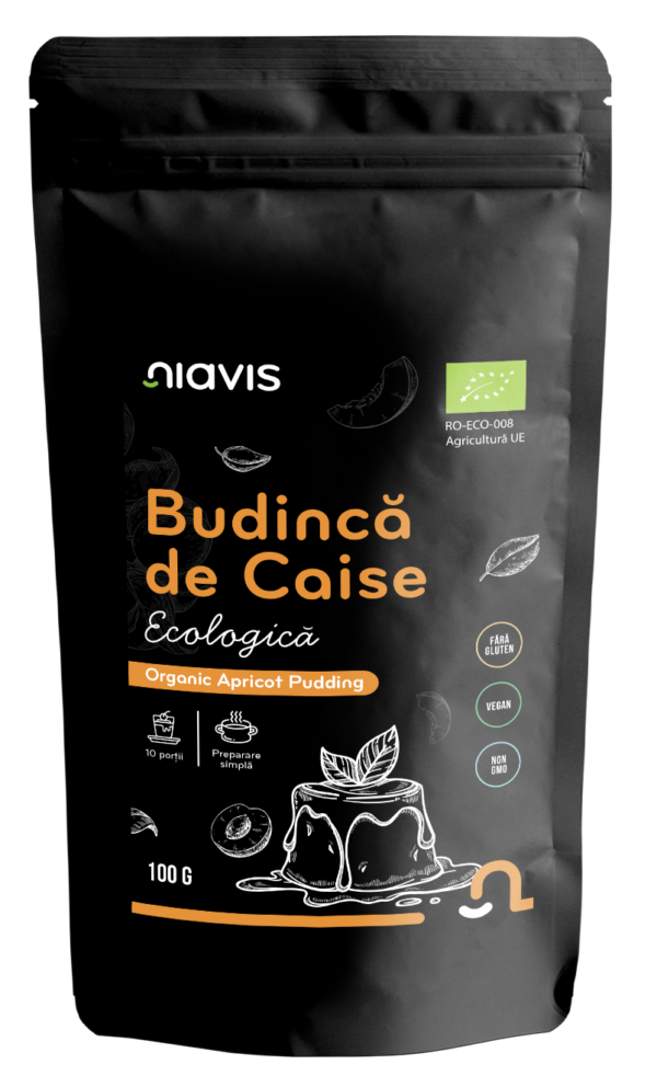 Budinca de Caise fara Gluten Ecologica/BIO 100g