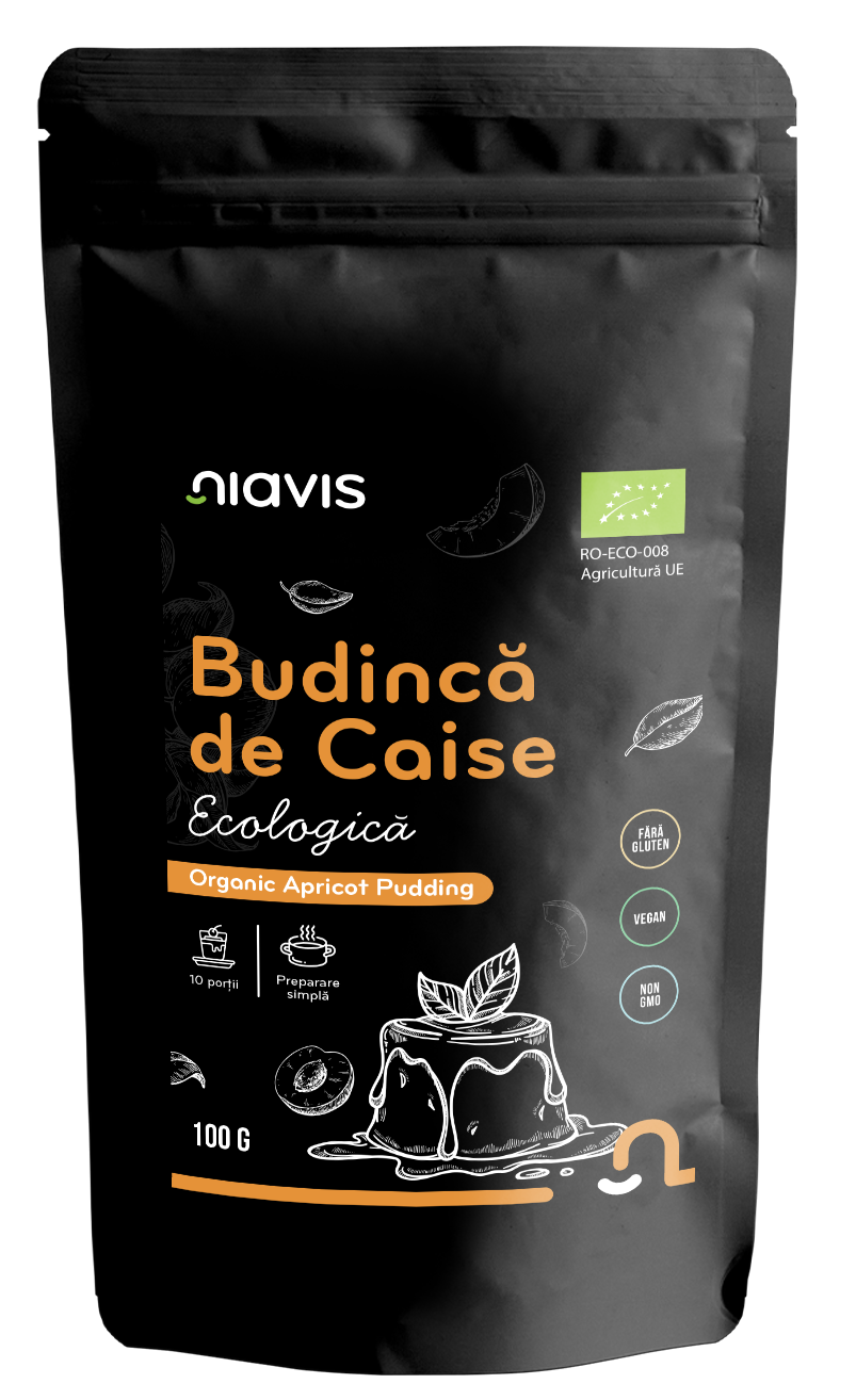 NiavisBudinca-de-Caise-fara-Gluten-EcologicaBIO-100g Budinca de Caise fara Gluten Ecologica/BIO 100g