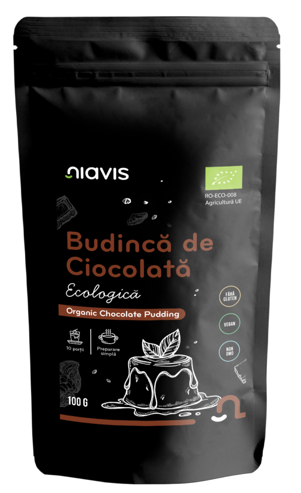 Budinca de Ciocolata fara Gluten Ecologica/BIO 100g