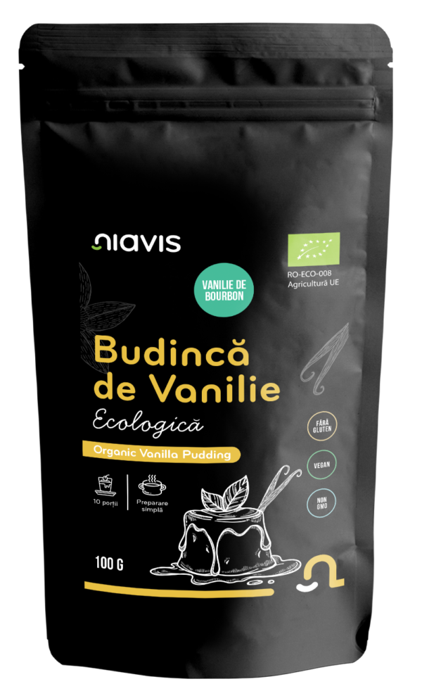 Budinca de Vanilie fara Gluten Ecologica/BIO 100g