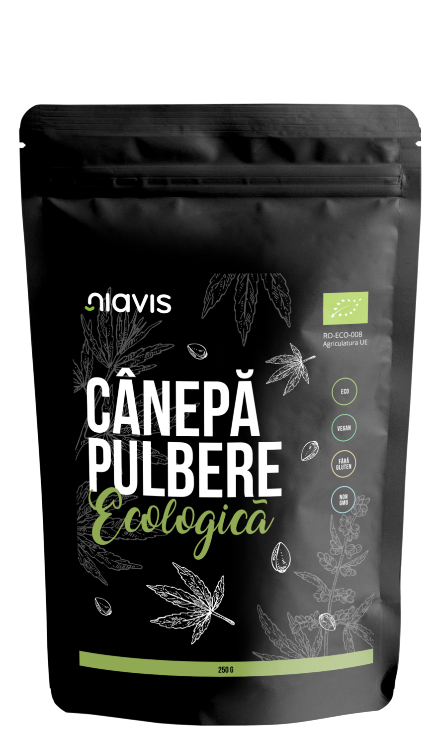 NiavisCanepa-pulbere-EcologicaBIO-250g Canepa pulbere Ecologica/BIO 250g