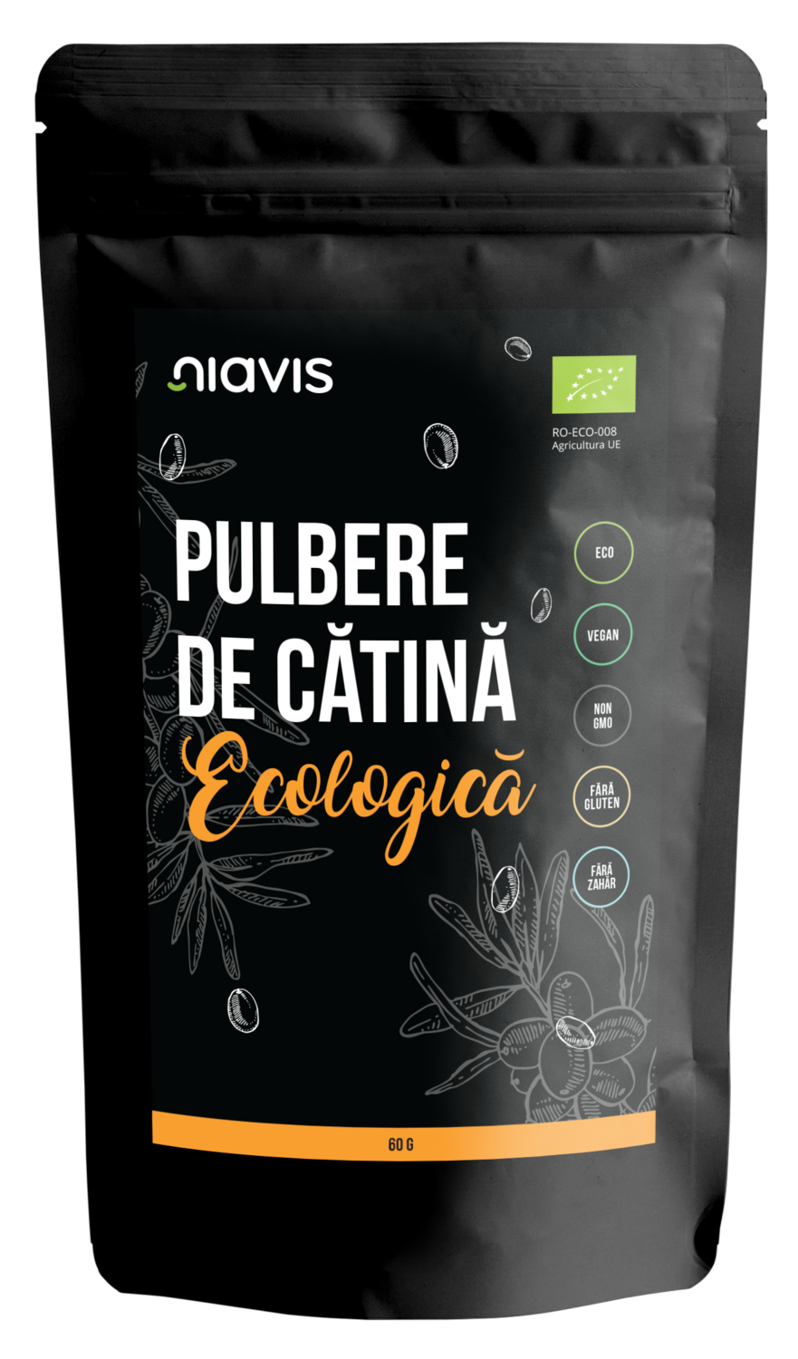 NiavisCatina-Pulbere-EcologicaBio-60g Catina Pulbere Ecologica/Bio 60g