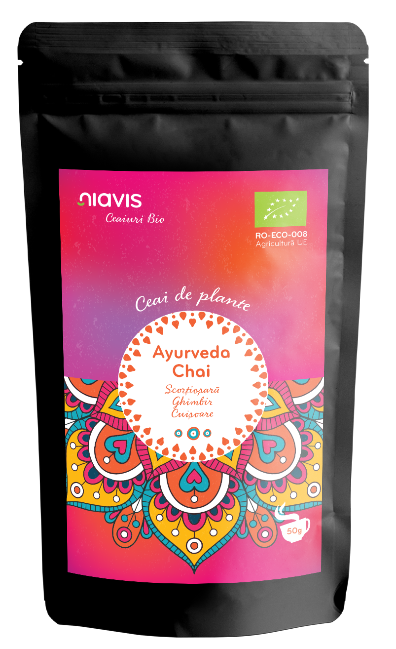 Ceai Ecologic/BIO "Ayurveda Chai" 50g Ceai Ecologic/BIO "Ayurveda Chai" 50g
