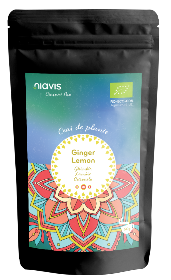 Ceai Ecologic/BIO  "Ginger Lemon"  50g