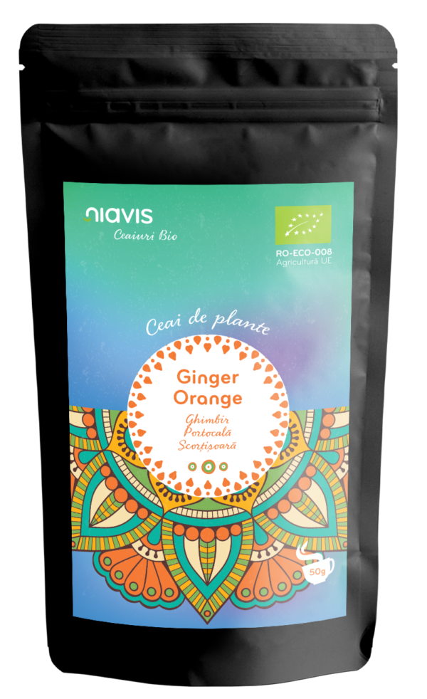 Ceai Ecologic/BIO "Ginger Orange" 50g