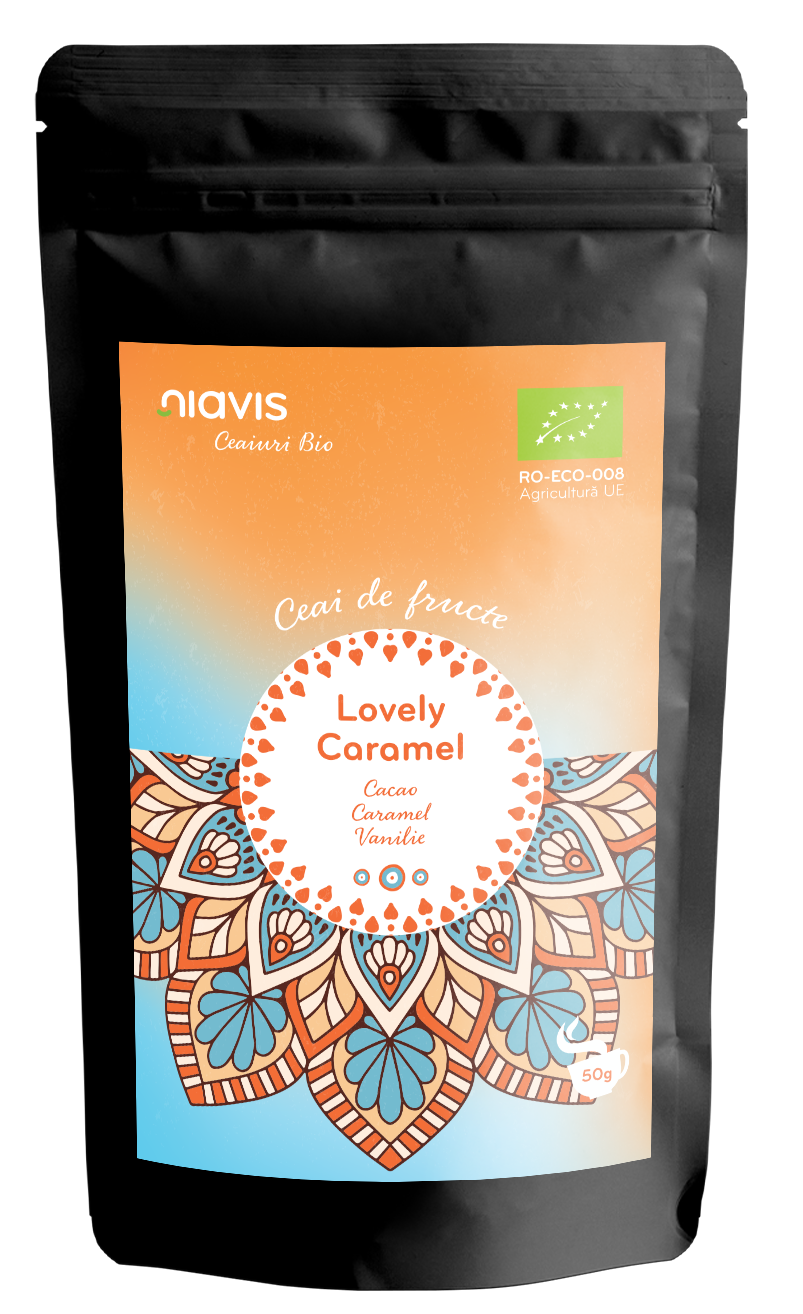 Ceai Ecologic/BIO "Lovely Caramel" 50g Ceai Ecologic/BIO "Lovely Caramel" 50g