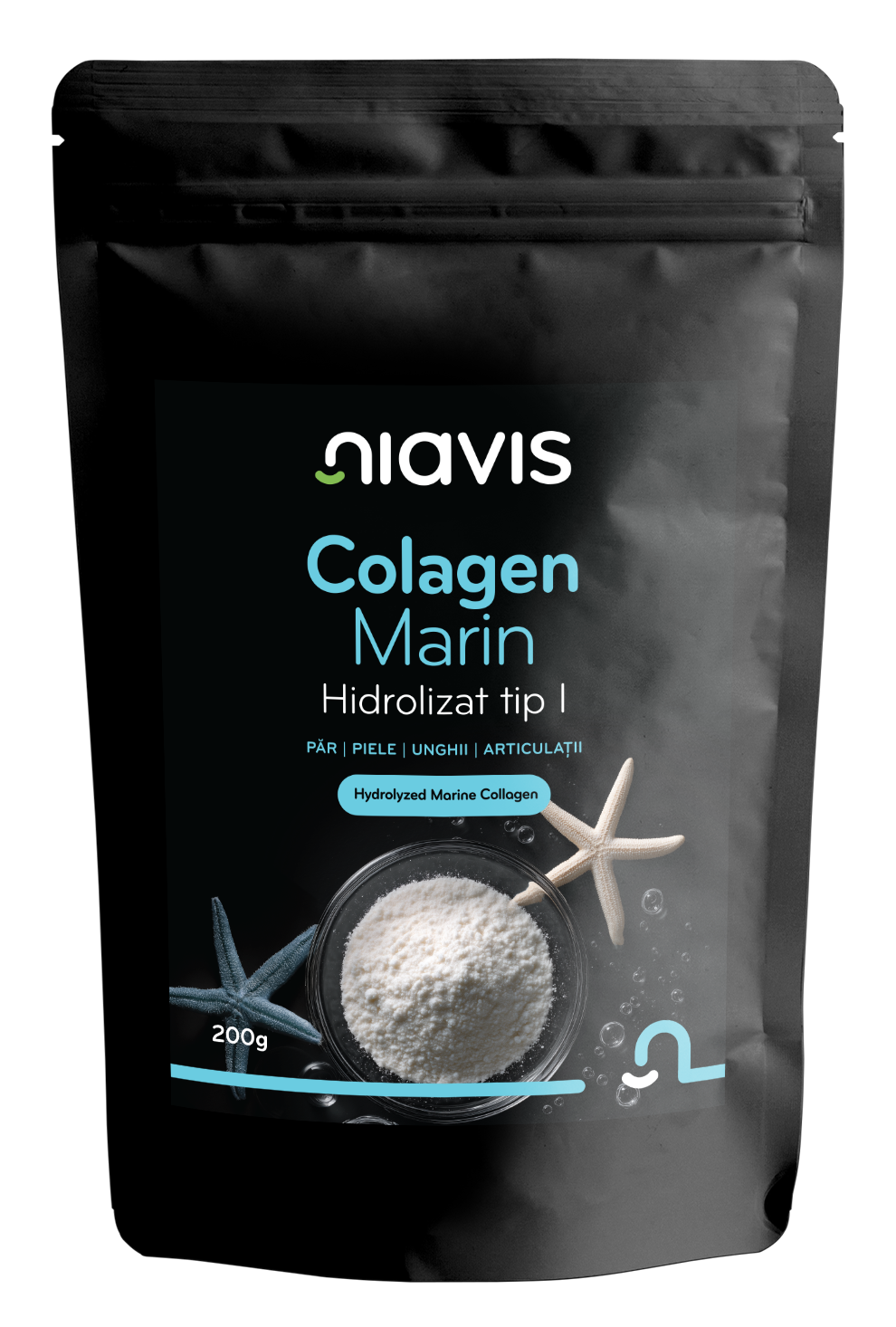 Colagen Marin Hidrolizat Tip I 200g Colagen Marin Hidrolizat Tip I 200g