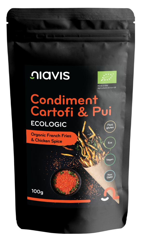 Condiment Cartofi & Pui Ecologic/BIO 100g