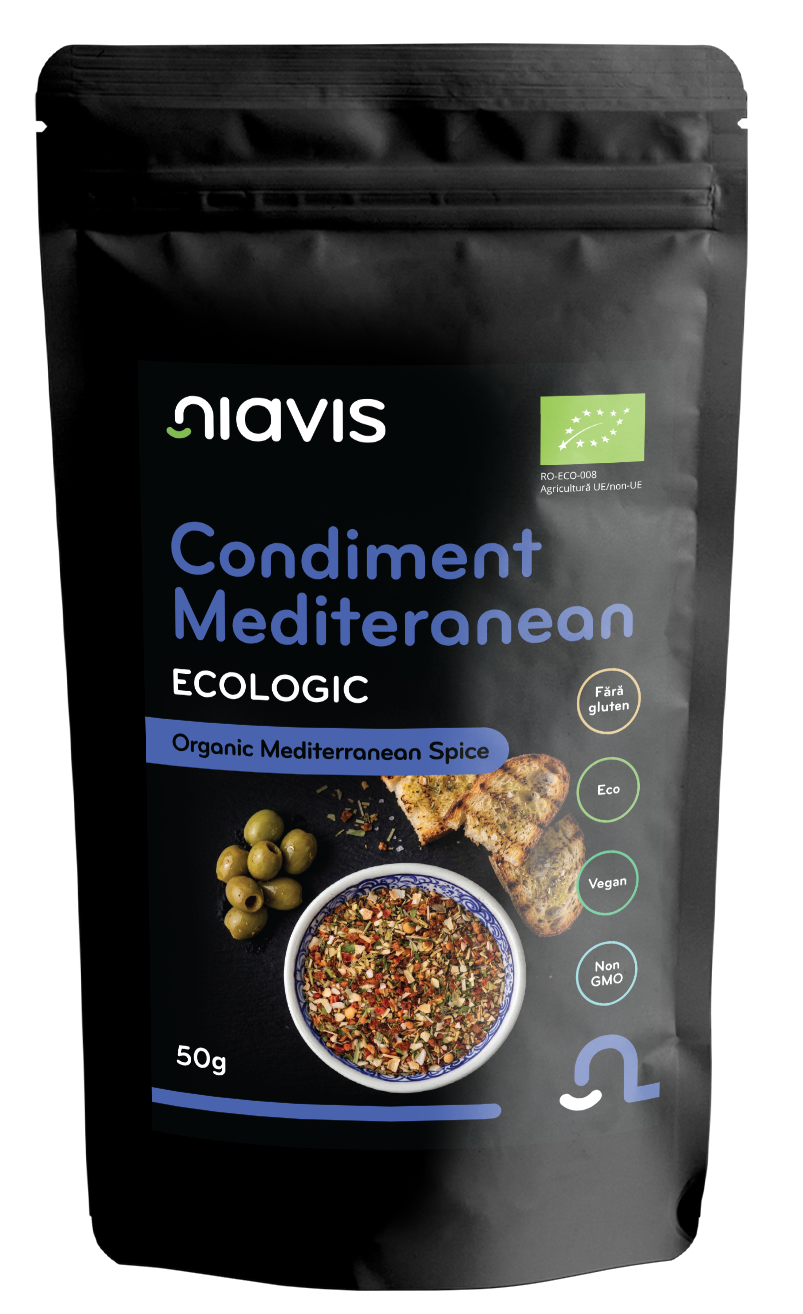 Condiment Mediteranean Ecologic/BIO 50g Condiment Mediteranean Ecologic/BIO 50g