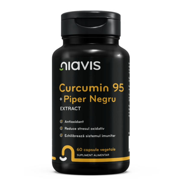 Curcumin 95 + Piper Negru Extract 60cps
