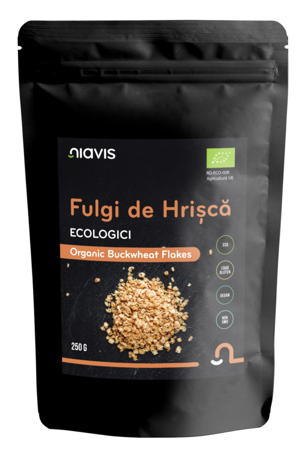 Fulgi de Hrisca fara Gluten Ecologici/BIO 250g