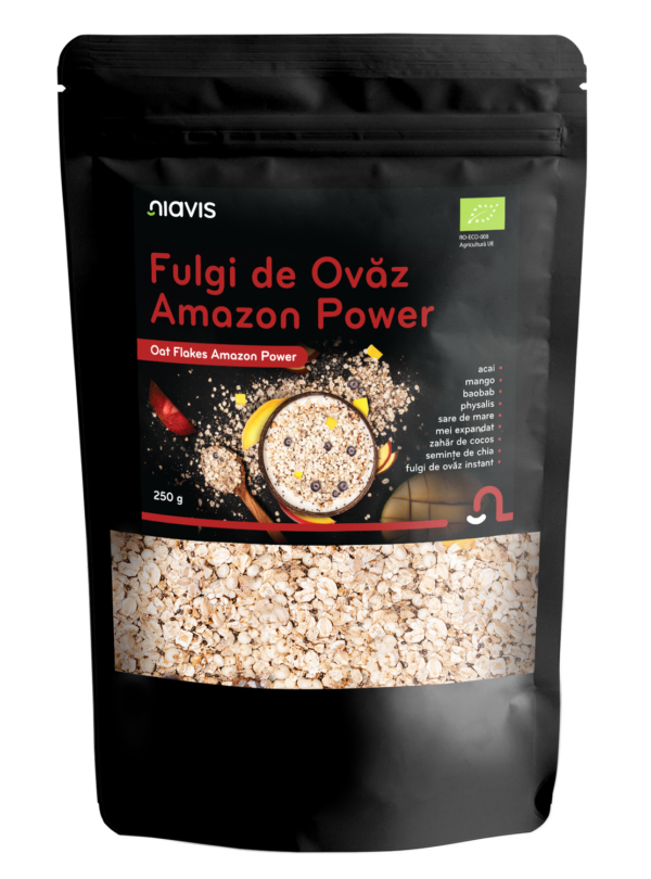 Fulgi de Ovaz Amazon Power Ecologici 250g