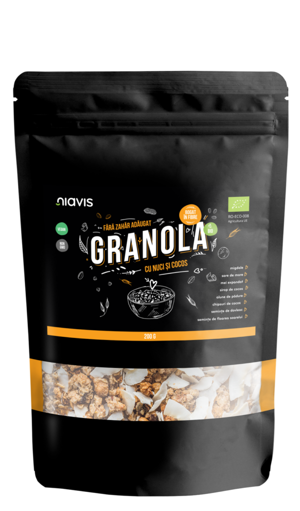 Granola cu Nuci si Cocos Ecologica/BIO 200g