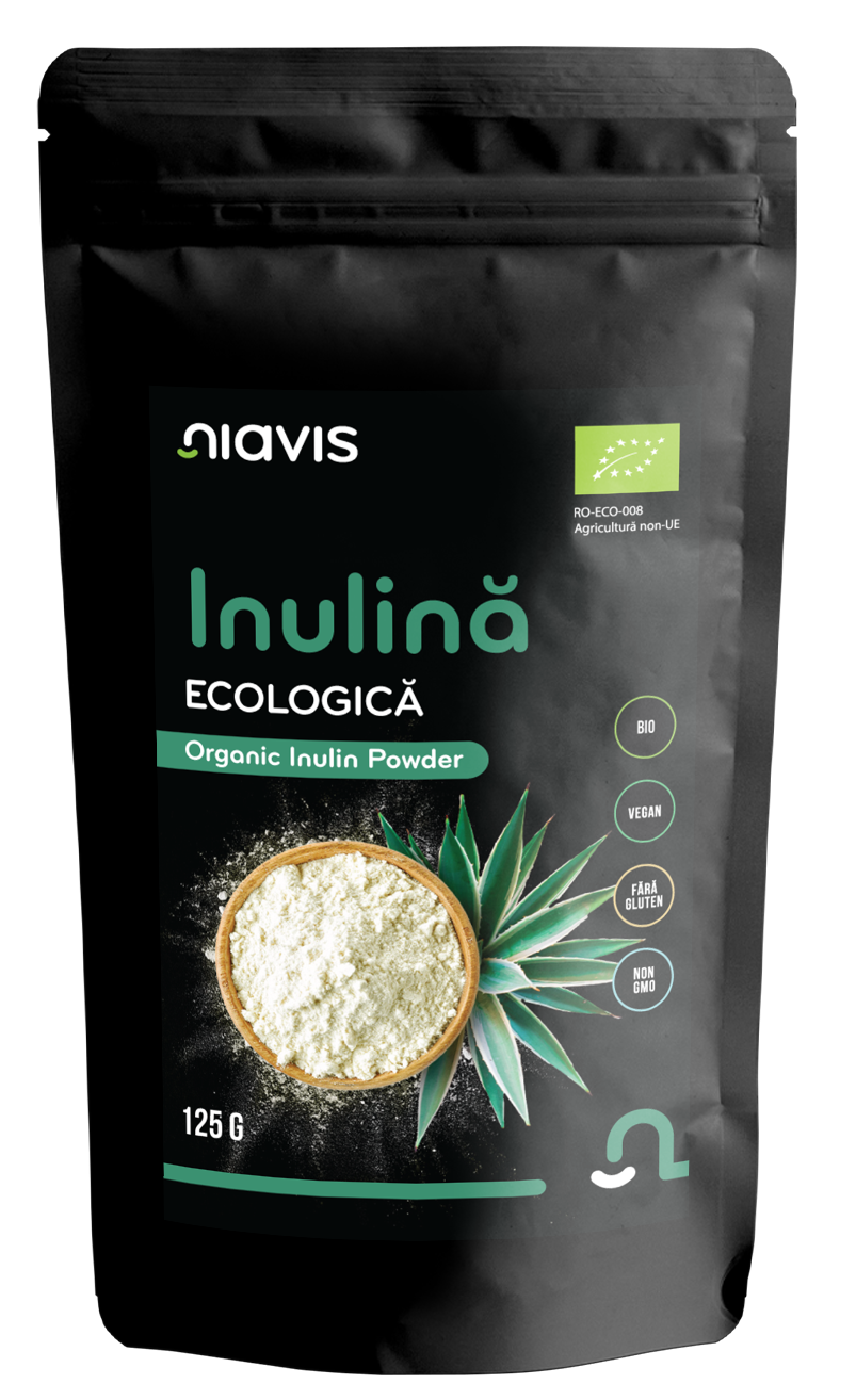 Inulina din Agave Ecologica/BIO 125g Inulina din Agave Ecologica/BIO 125g