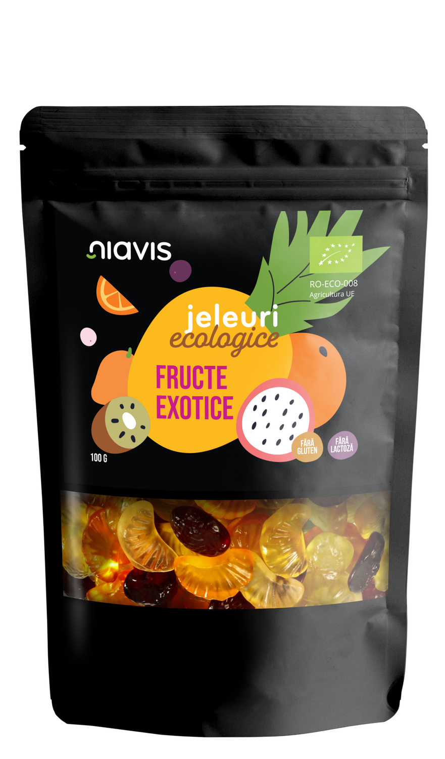Jeleuri Ecologice "Fructe Exotice" 100g Jeleuri Ecologice "Fructe Exotice" 100g