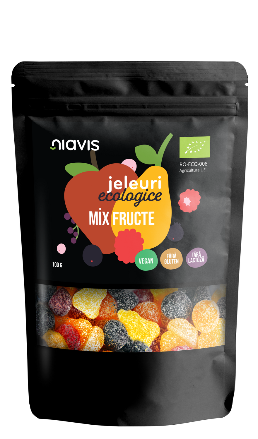 Jeleuri Ecologice "Mix Fructe" 100g Jeleuri Ecologice "Mix Fructe" 100g