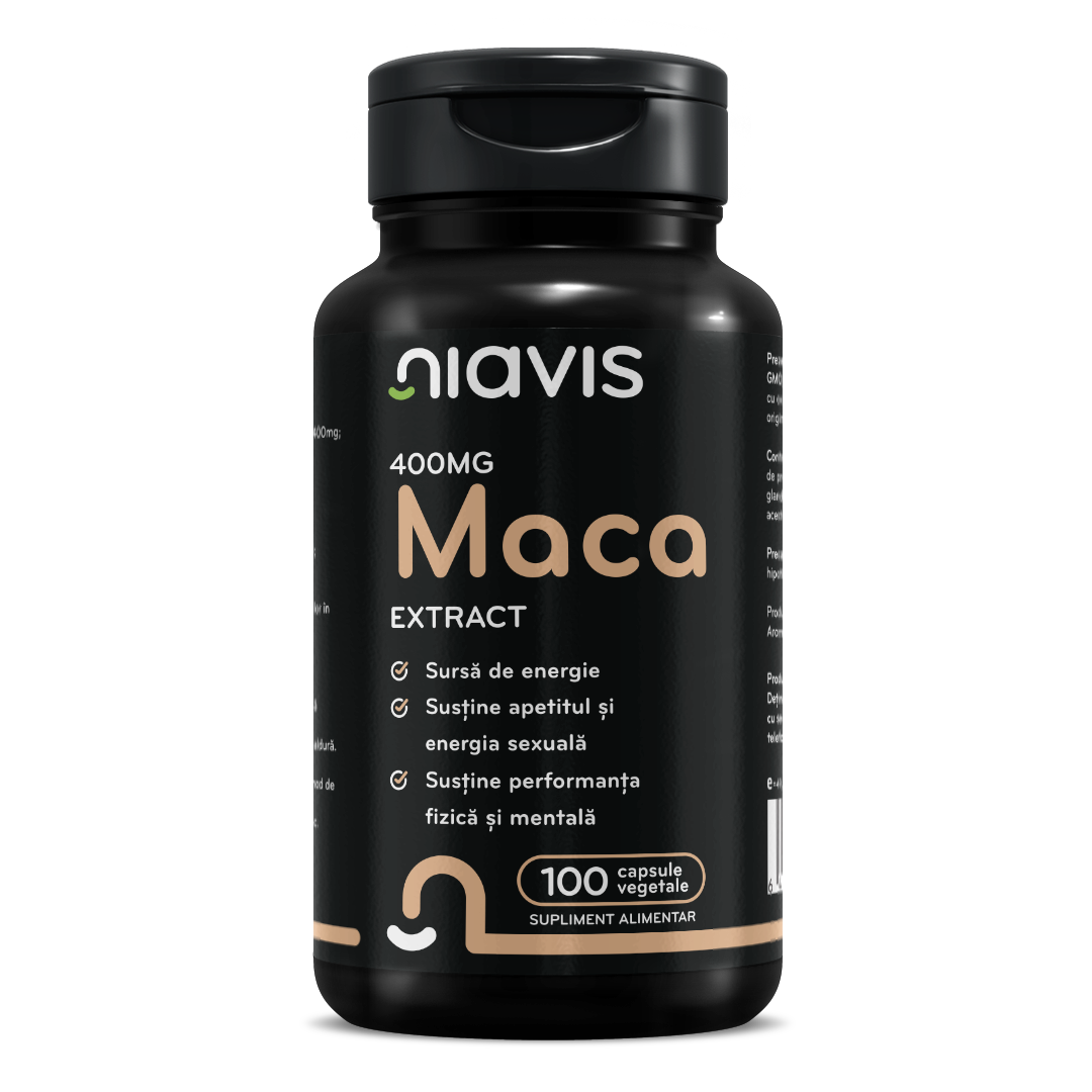 Maca Extract 400mg 100 cps Maca Extract 400mg 100 cps