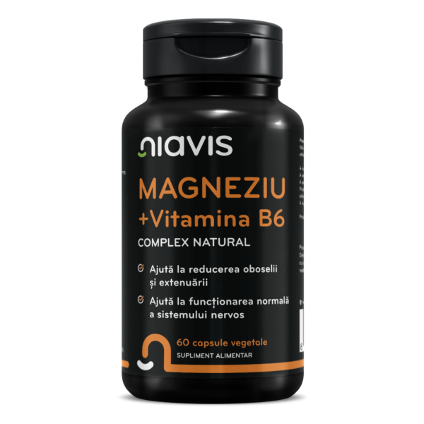 Magneziu + Vitamina B6 60cps
