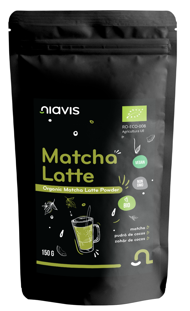 Matcha Latte Pulbere Ecologica/BIO 150g Matcha Latte Pulbere Ecologica/BIO 150g