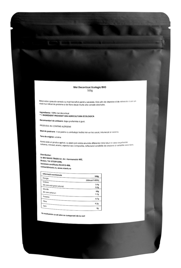 Mei Decorticat Ecologic/BIO 500g