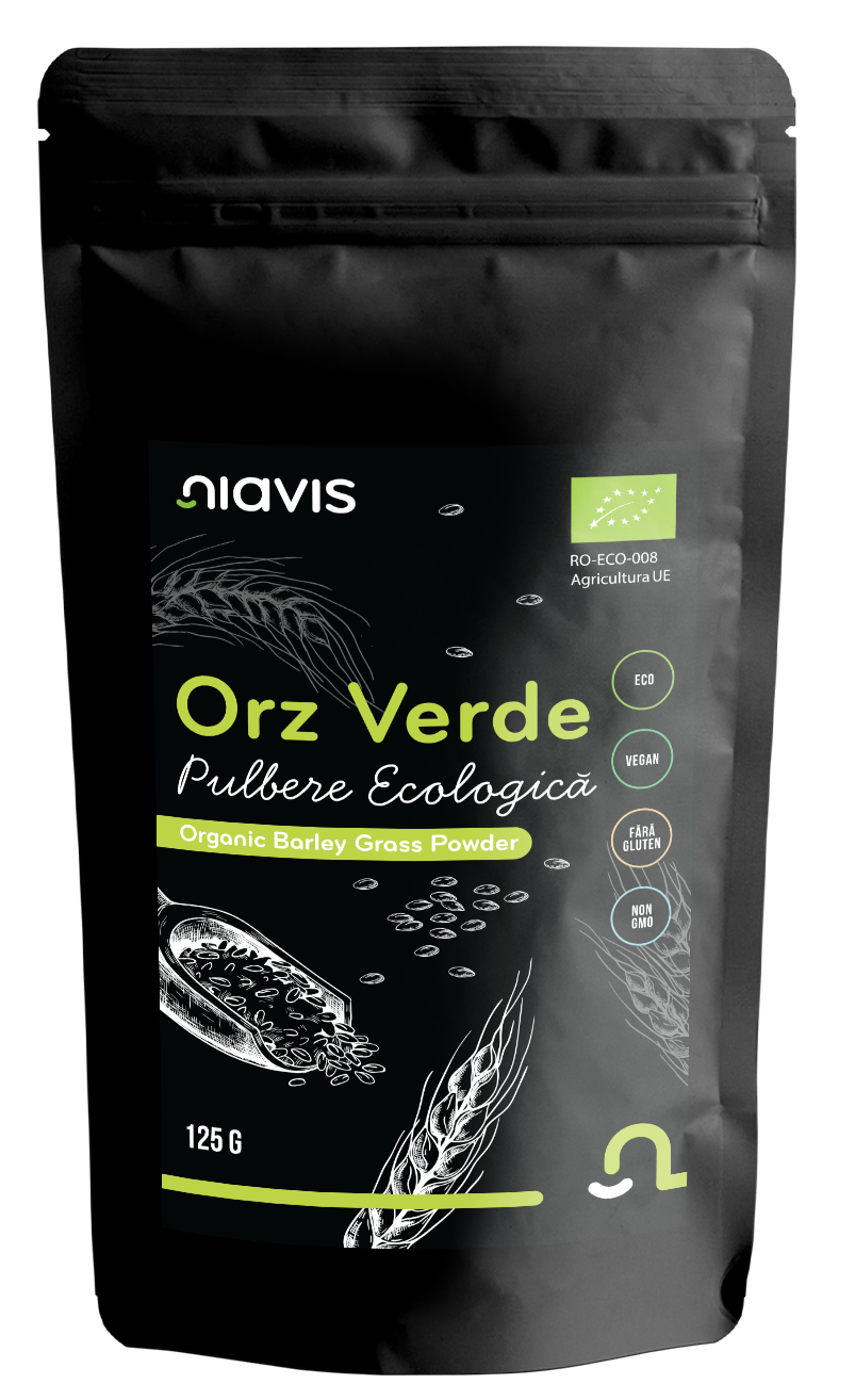 Orz Verde Pulbere Ecologica/BIO 125g Orz Verde Pulbere Ecologica/BIO 125g