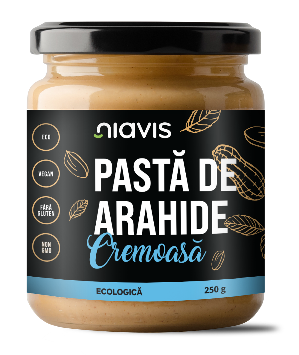 Pasta de Arahide Cremoasa Ecologica/BIO 250g Pasta de Arahide Cremoasa Ecologica/BIO 250g