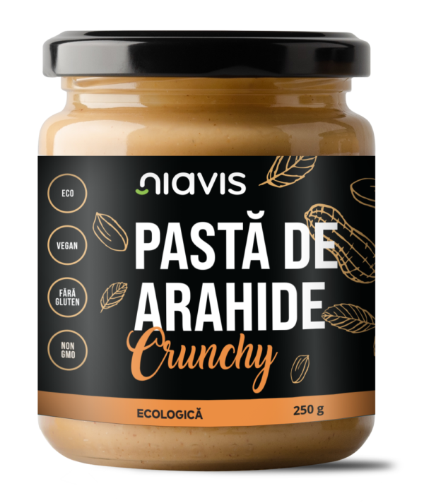 Pasta de Arahide Crunchy Ecologica/BIO 250g