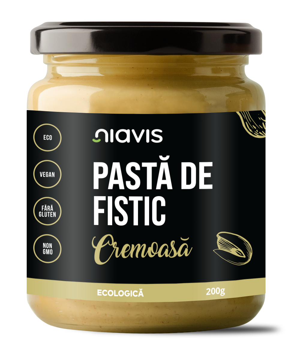 Pasta de Fistic Cremoasa Ecologica/BIO 200g Pasta de Fistic Cremoasa Ecologica/BIO 200g