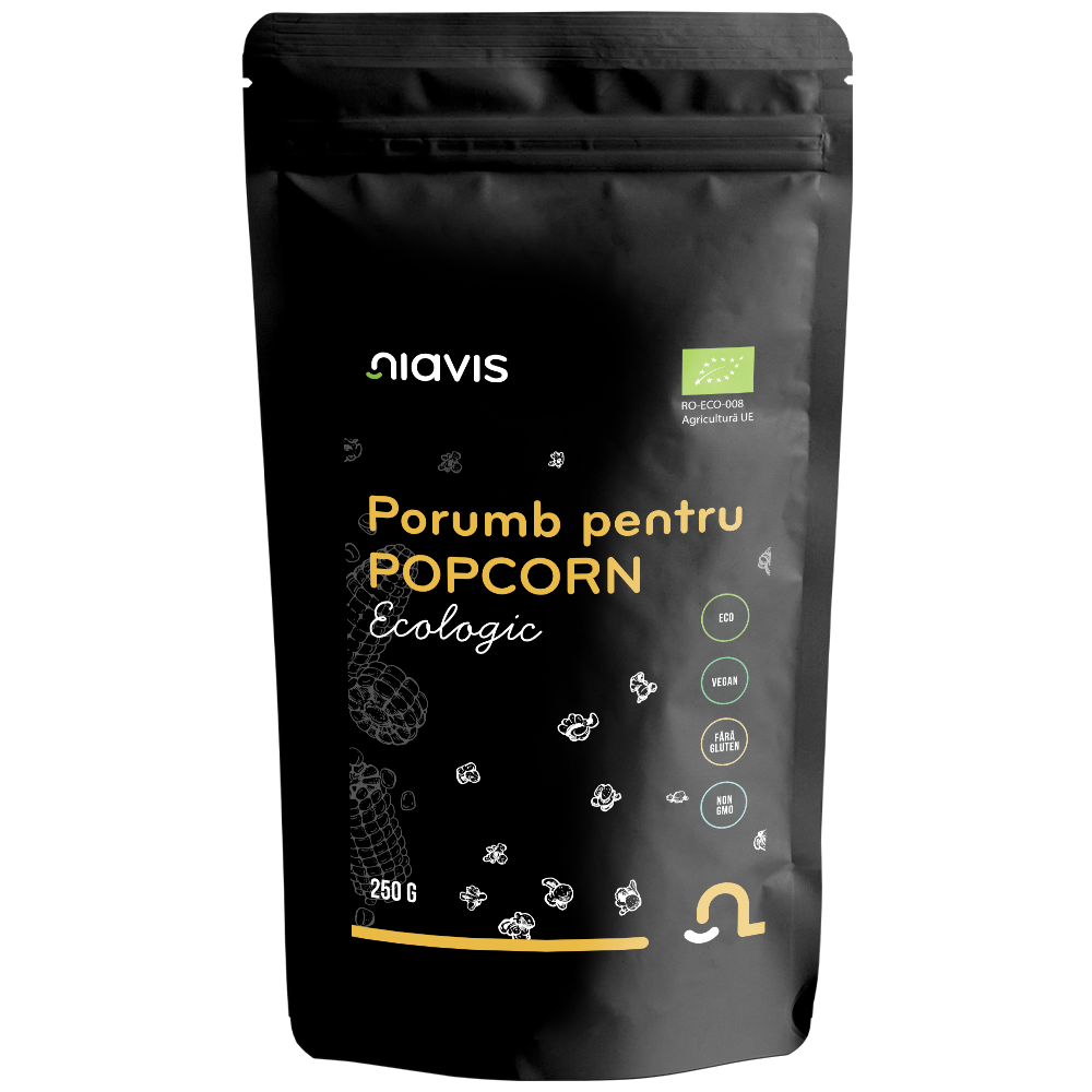 Porumb pentru Popcorn Ecologic/BIO 250g Porumb pentru Popcorn Ecologic/BIO 250g