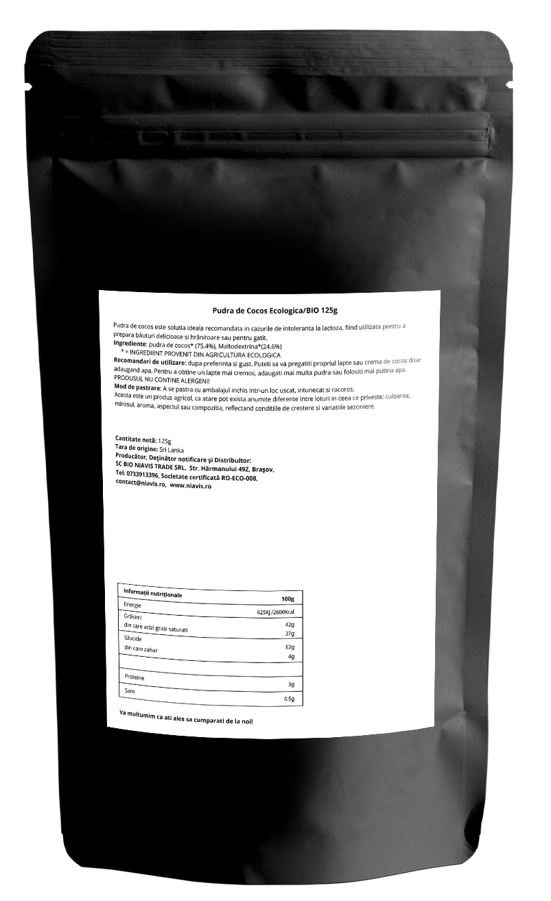 <span class="notranslate">Pudra de Cocos Ecologica/BIO 125g</span> - Image 2