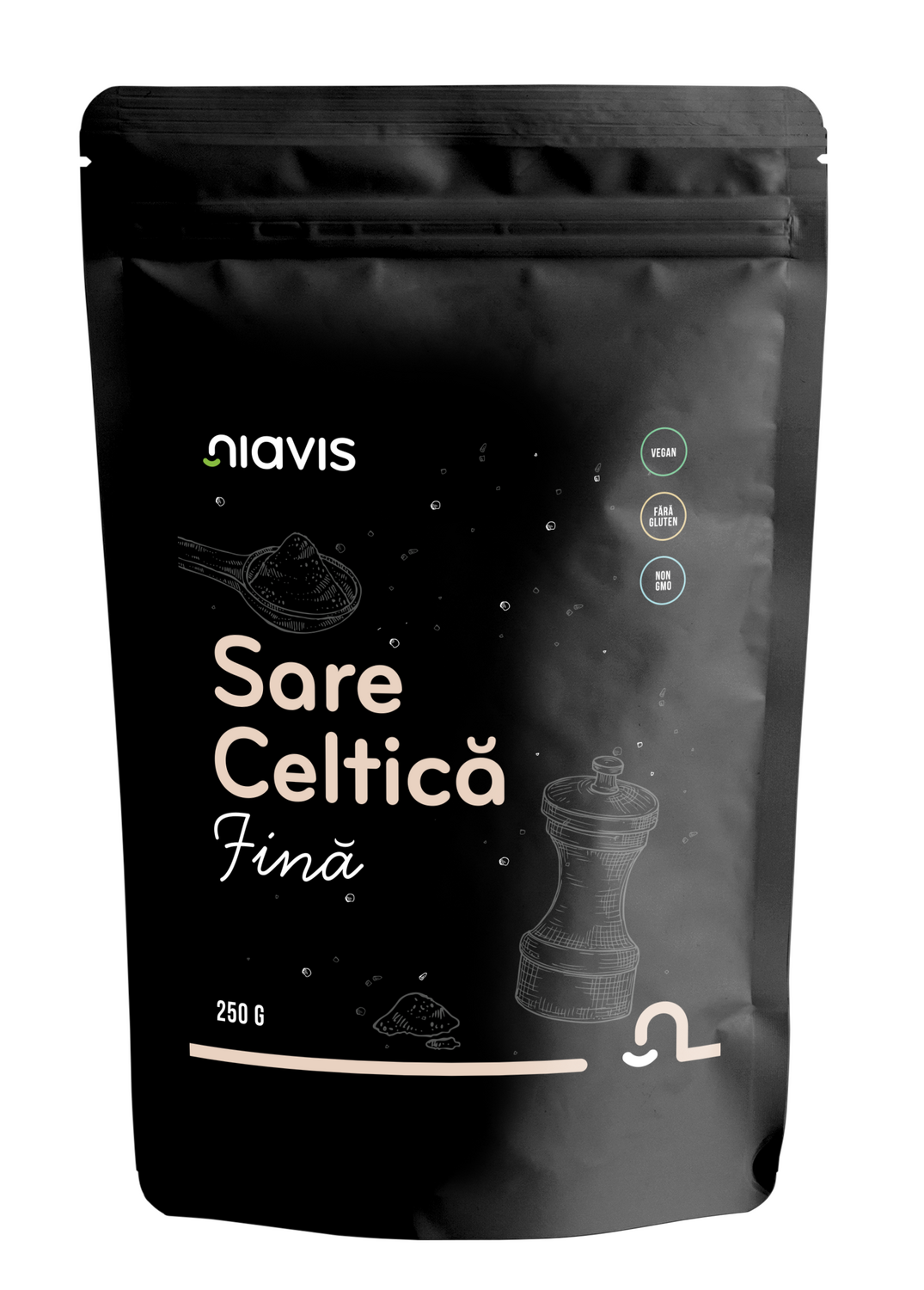 Sare Celtica Fina 250g Sare Celtica Fina 250g
