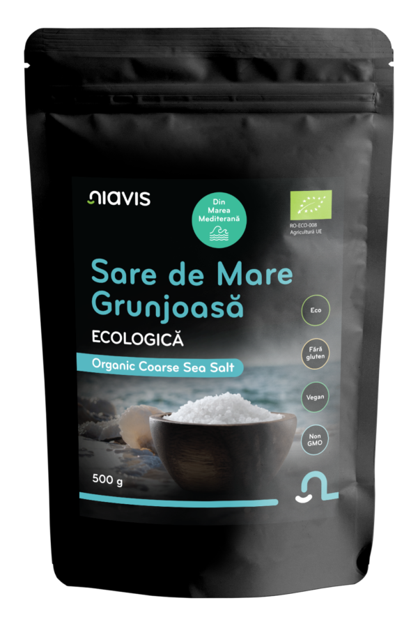 Sare de Mare Grunjoasa Ecologica/BIO 500g