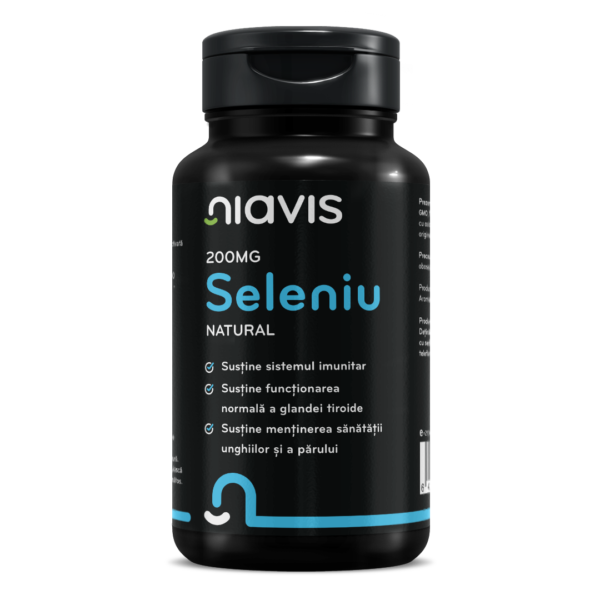 Seleniu Natural 200mcg 60 cps