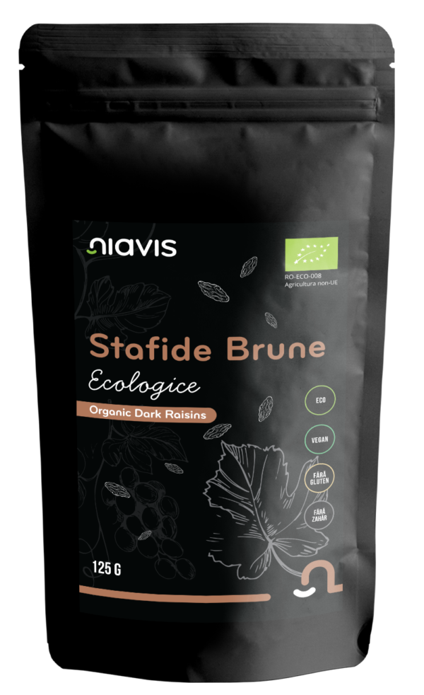Stafide Brune Ecologice/BIO 125g