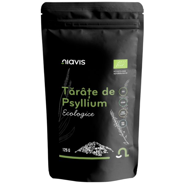 Tarate de Psyllium Ecologice/Bio 125g