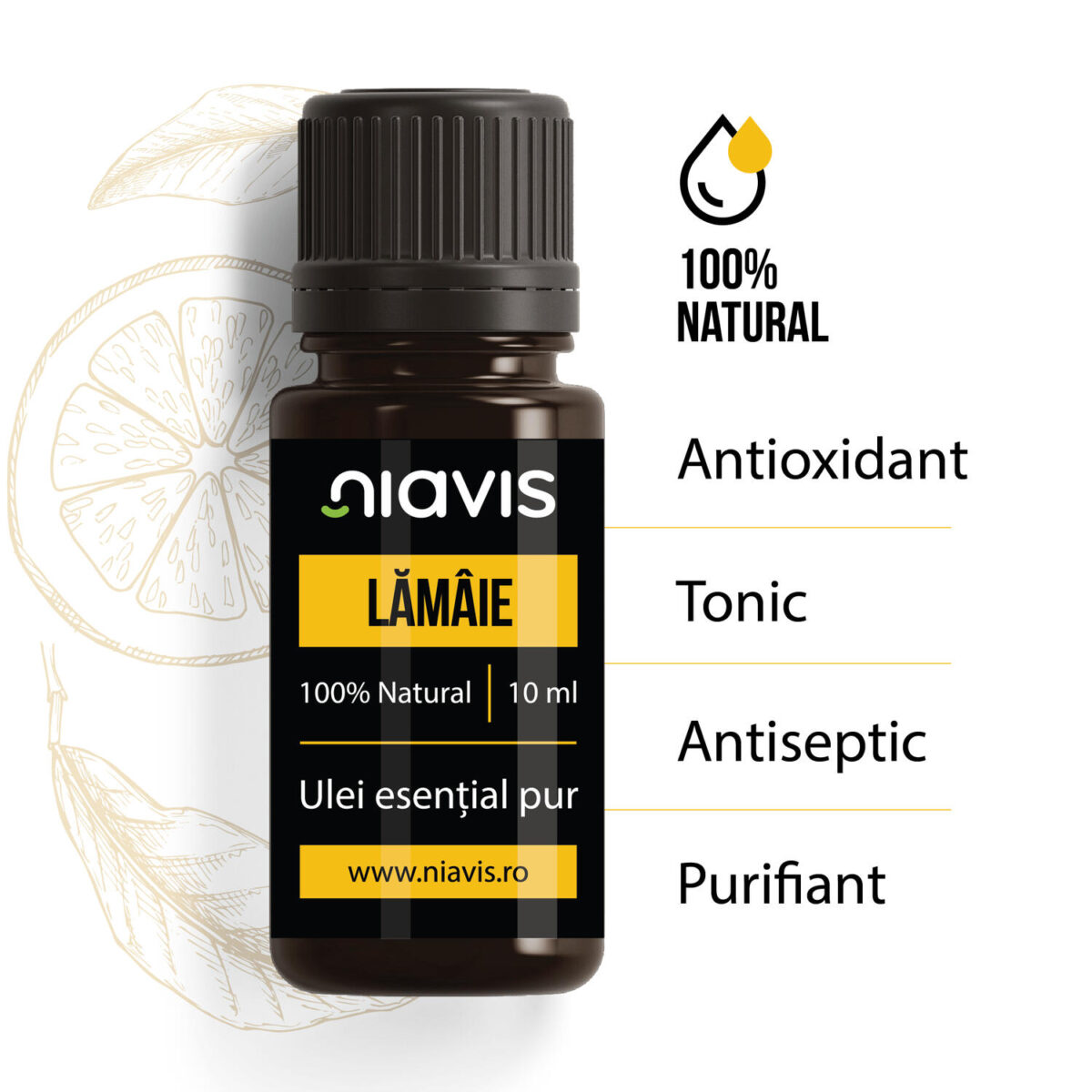 Ulei Esential de Lamaie 10ml Ulei Esential de Lamaie 10ml