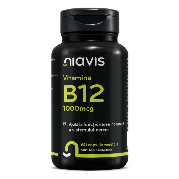 Vitamina B12 1000mcg 60cps