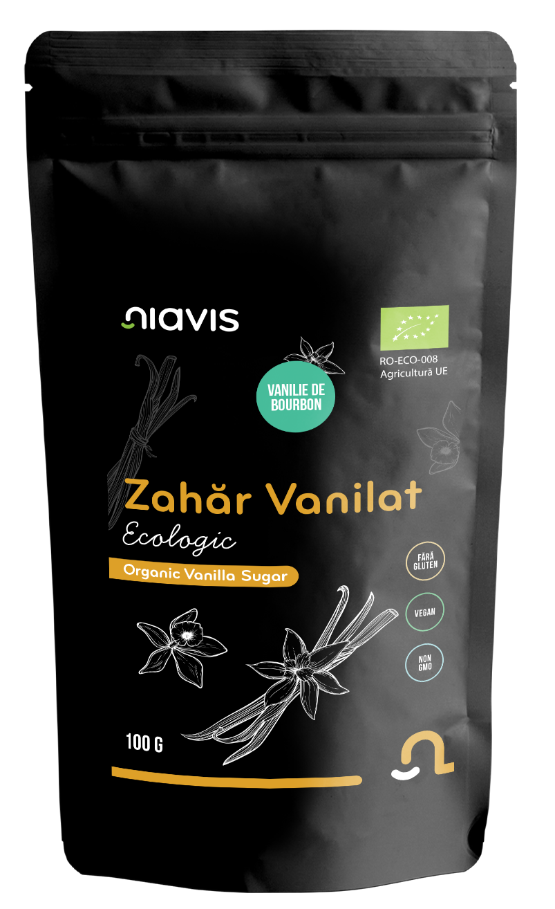 Zahar Vanilat Ecologic/BIO 100g Zahar Vanilat Ecologic/BIO 100g